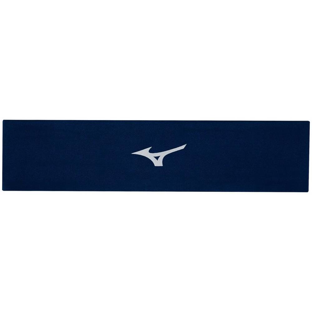 Mens Mizuno Elite Volleyball Headband Navy Philippines (QHKMOC831)